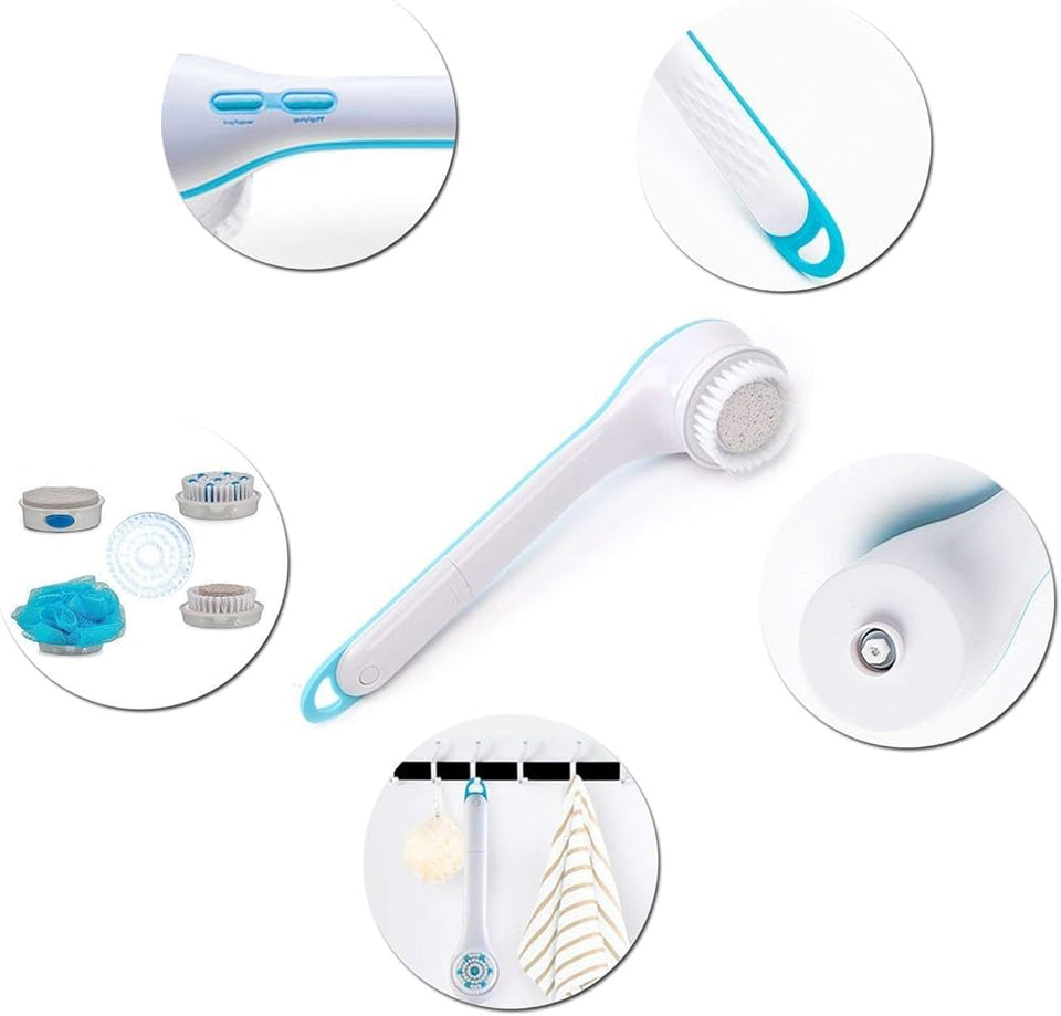 CEPILLO DE BAÑO EXFOLIANTE 5 EN 1