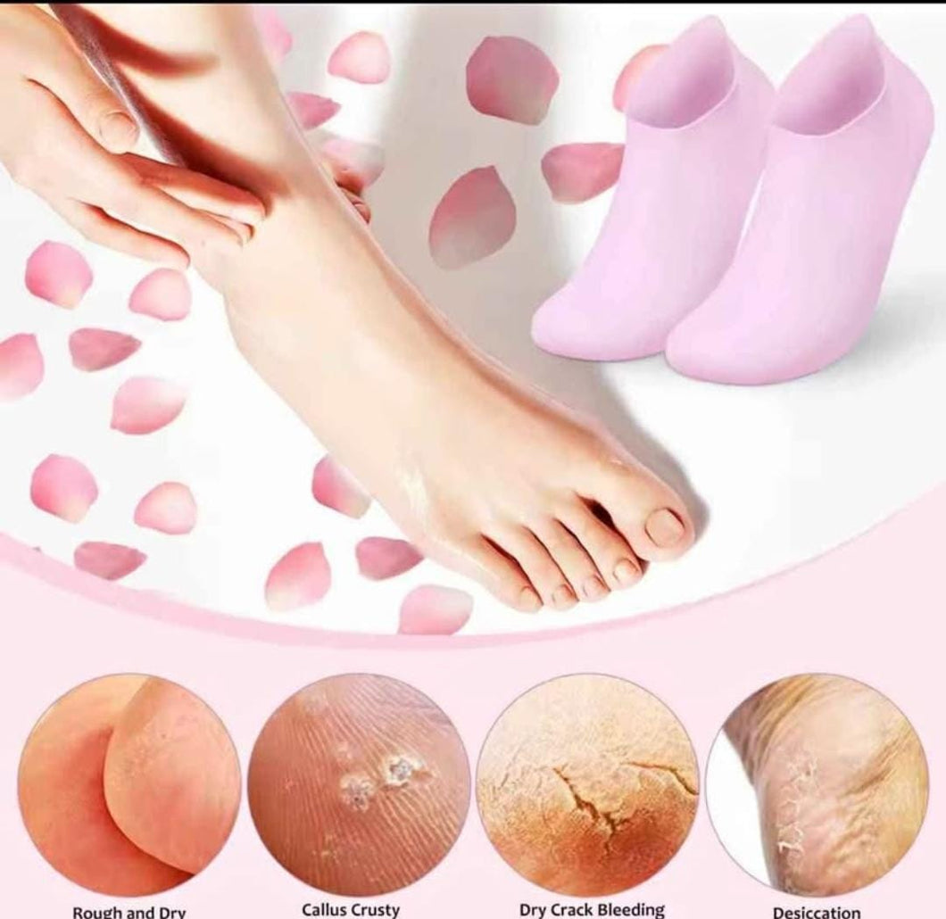 MEDIAS EXFOLIANTES DE SILICONA