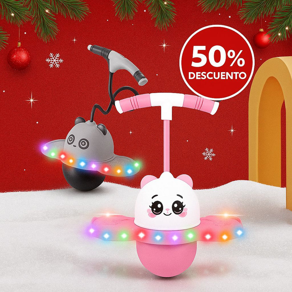 PELOTA SALTARINA CON LUCES LED